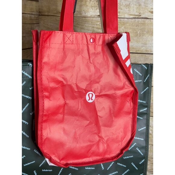 LULULEMON SHOPPING BAG BUNDLE 2 LARGE 3 SMALL - Picture 6 of 8